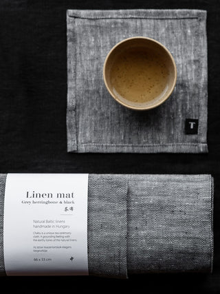 Chabu 茶布 - Len tea textil