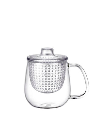 Kinto Unimug üveg teapohár szűrővel 450 ml