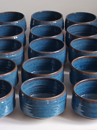 Glazed chawan by Tünde Ruzicska