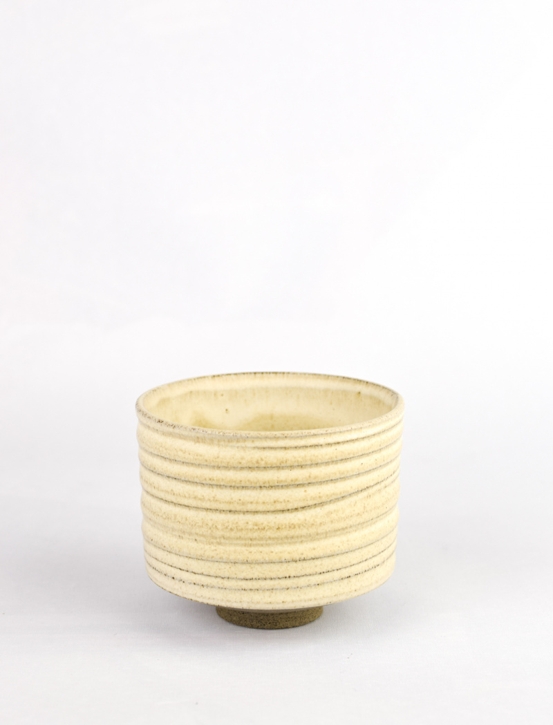 Kezemura glazed clay cup